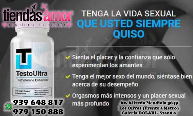 Testo Ultra suplemento natural masculino